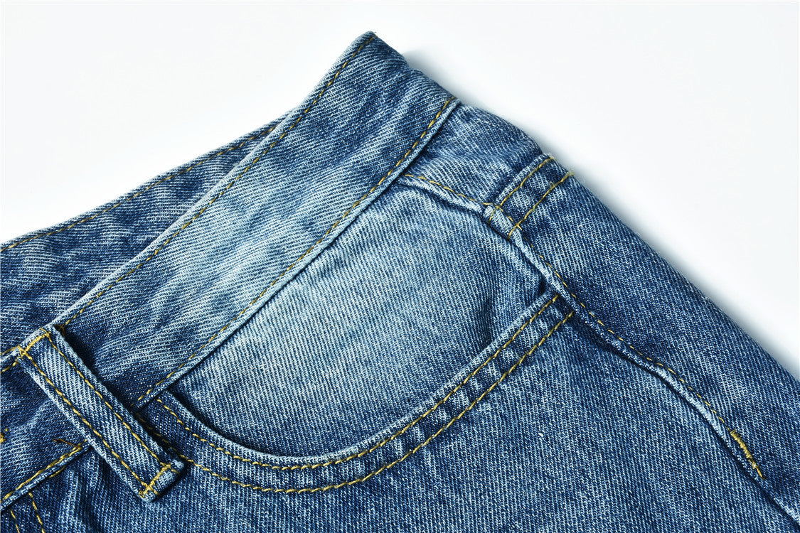 Personality Ripped Jeans for Women