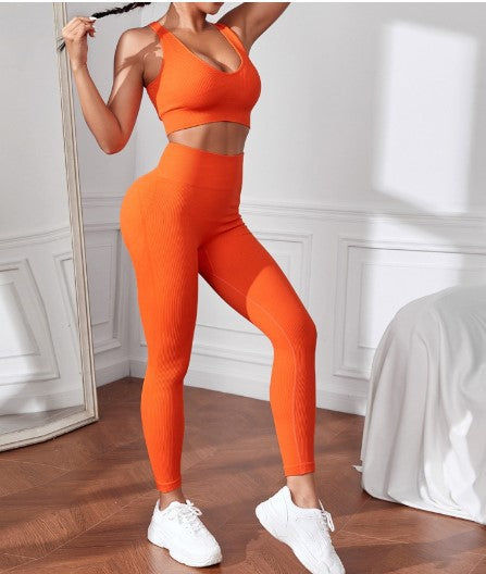 Two-piece Set Running Fitness Dry-Fit