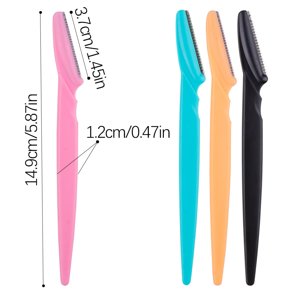 Professional Eyebrow Trimmer Set – 20/40/80pcs Facial Hair Shaper Razor for Women | Safe, Portable & Precise Grooming Tool – by Flashfy
