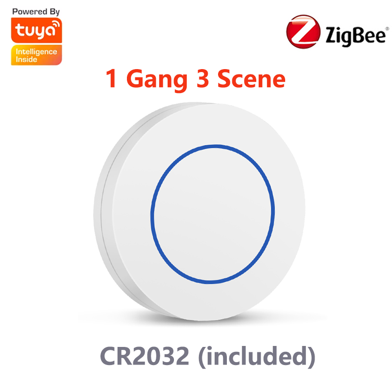 New Tuya Zigbee Smart Switch Push Button Controller