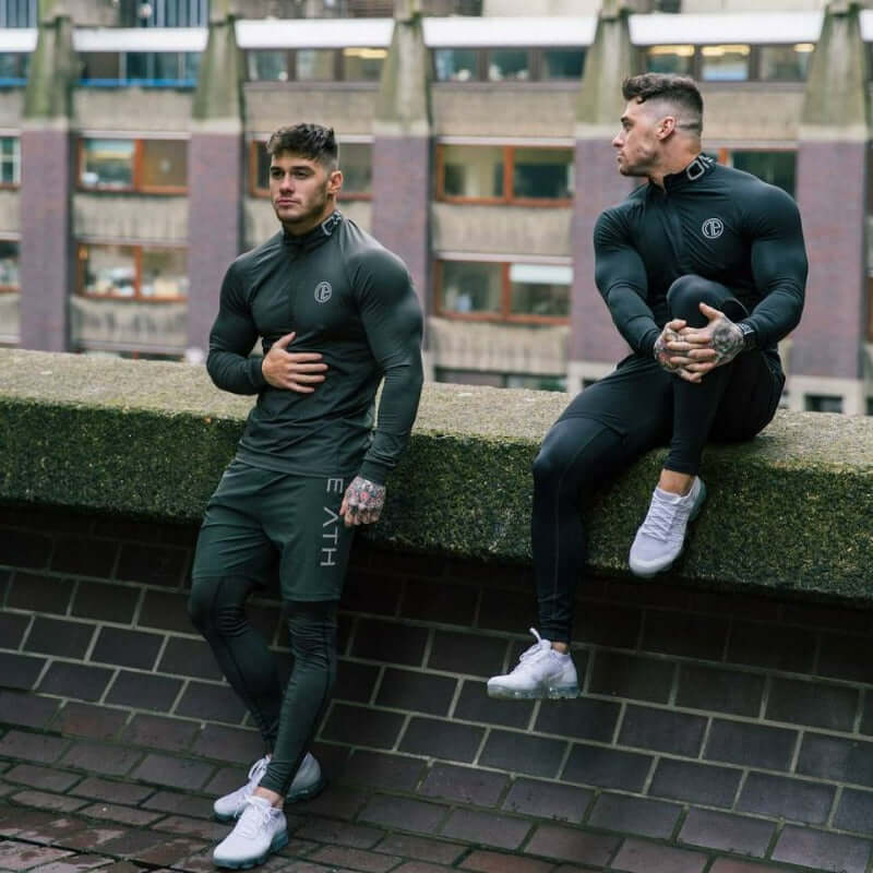 3-Piece Long-Sleeved Tight-Fitting Sportswear - Flashfy