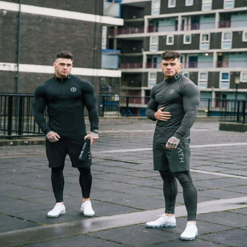 3-Piece Long-Sleeved Tight-Fitting Sportswear - Flashfy