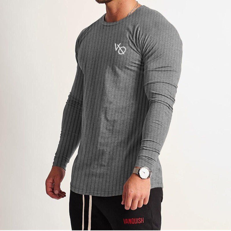 Casual Tight Bottoming Shirt - Flashfy