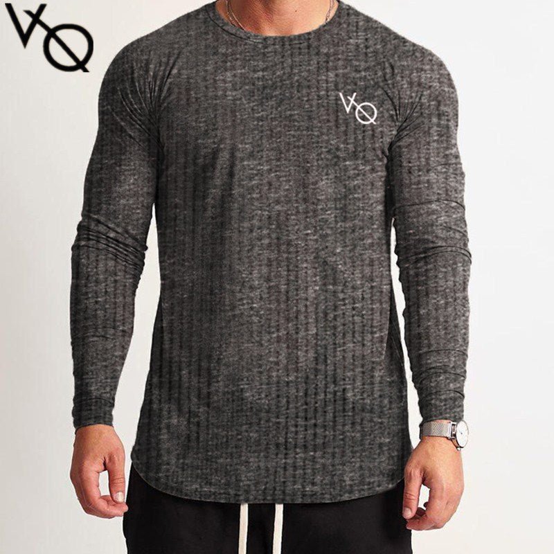 Casual Tight Bottoming Shirt - Flashfy