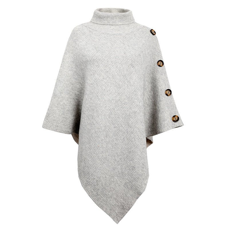 European-Style Drizzle Autumn & Winter Shawl Cloak Sweater - Flashfy