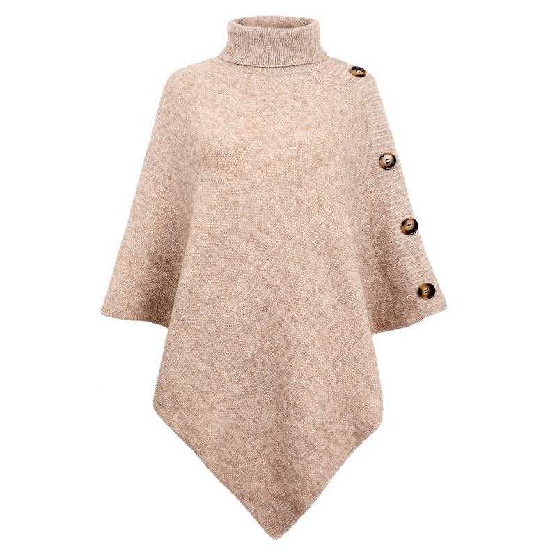 European-Style Drizzle Autumn & Winter Shawl Cloak Sweater - Flashfy