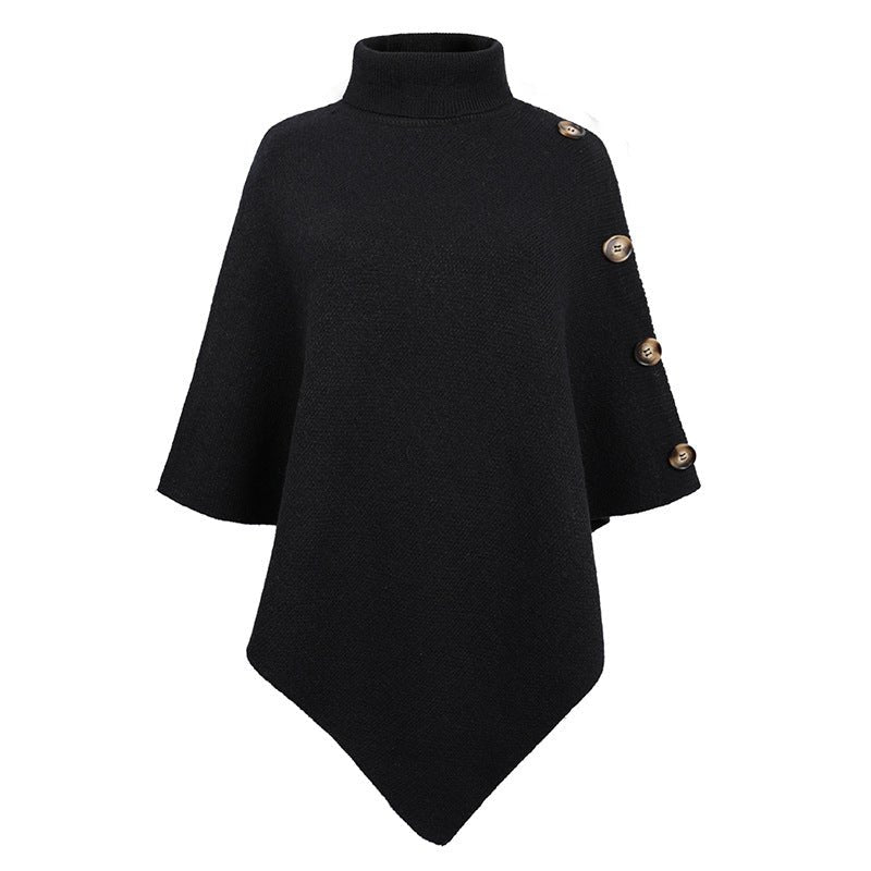 European-Style Drizzle Autumn & Winter Shawl Cloak Sweater - Flashfy