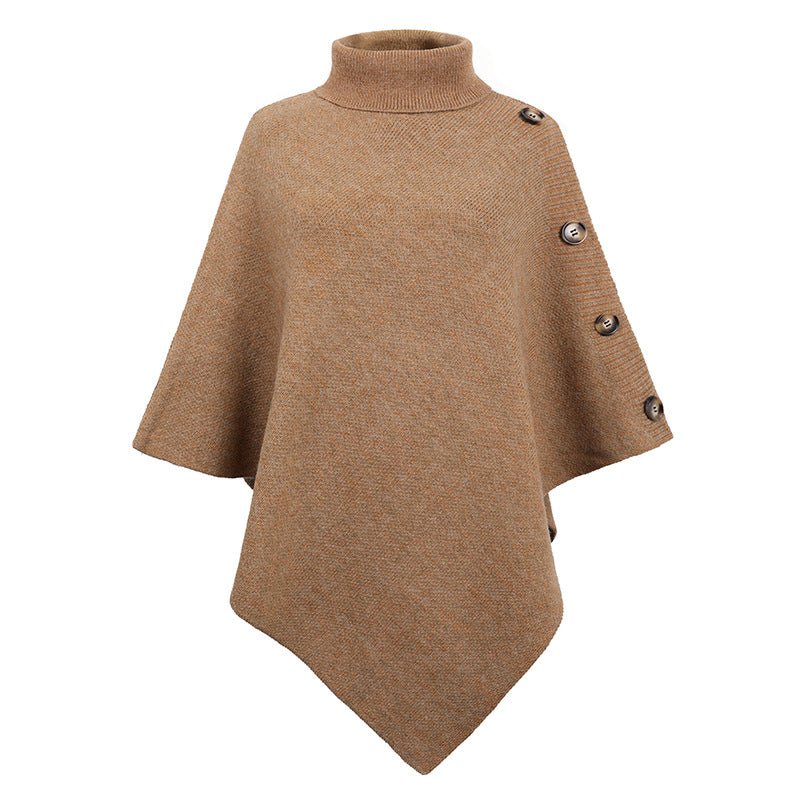 European-Style Drizzle Autumn & Winter Shawl Cloak Sweater - Flashfy