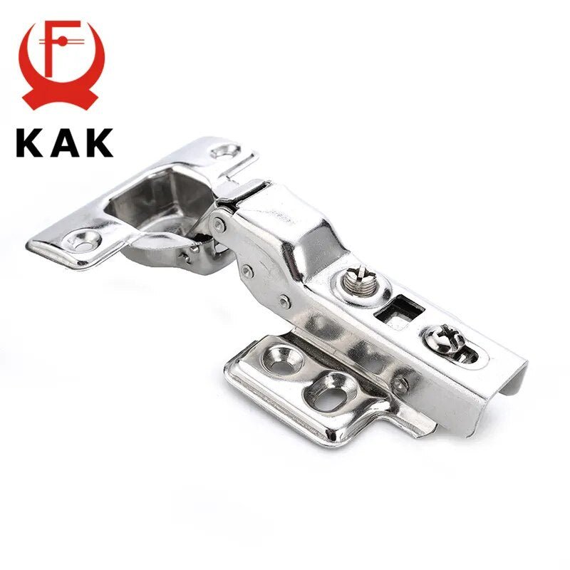 KAK C Series Hinge Stainless Steel Door Hydraulic Hinges Damper Buffer Soft Close For Cabinet Cupboard Furniture Hardware - Flashfy