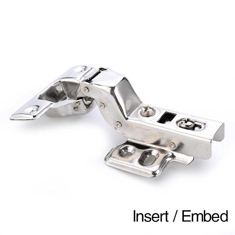 KAK C Series Hinge Stainless Steel Door Hydraulic Hinges Damper Buffer Soft Close For Cabinet Cupboard Furniture Hardware - Flashfy
