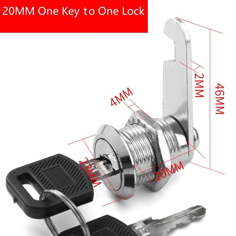 Locker/drawer/Cabinet Locks in various sizes - Flashfy