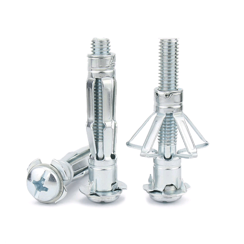 M4 M5 M6 Drywall Anchor Plasterboard Cavity Plug Dowel Hollow Wall Anchor Molly for Ceiling Expansion Screws Gypsum Board Holes - Flashfy