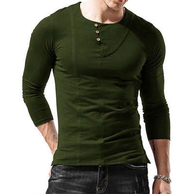 Men's Euro Layering Long-Sleeve Tee - Flashfy