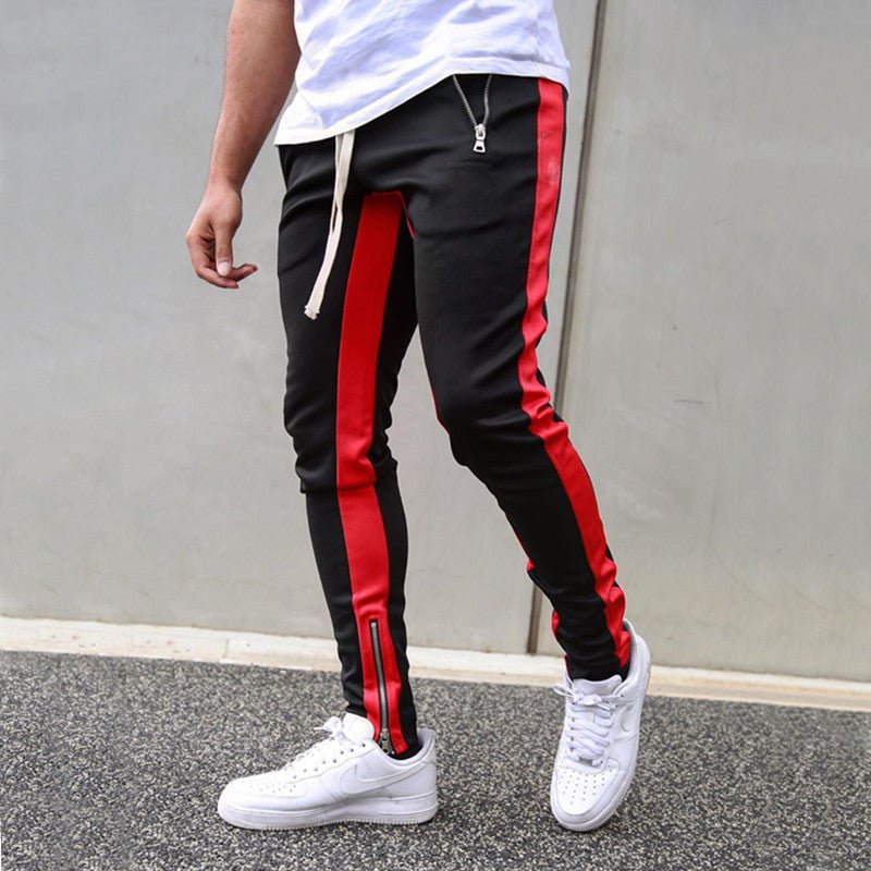Men's Gym Slim Tapered Sweatpants - Flashfy