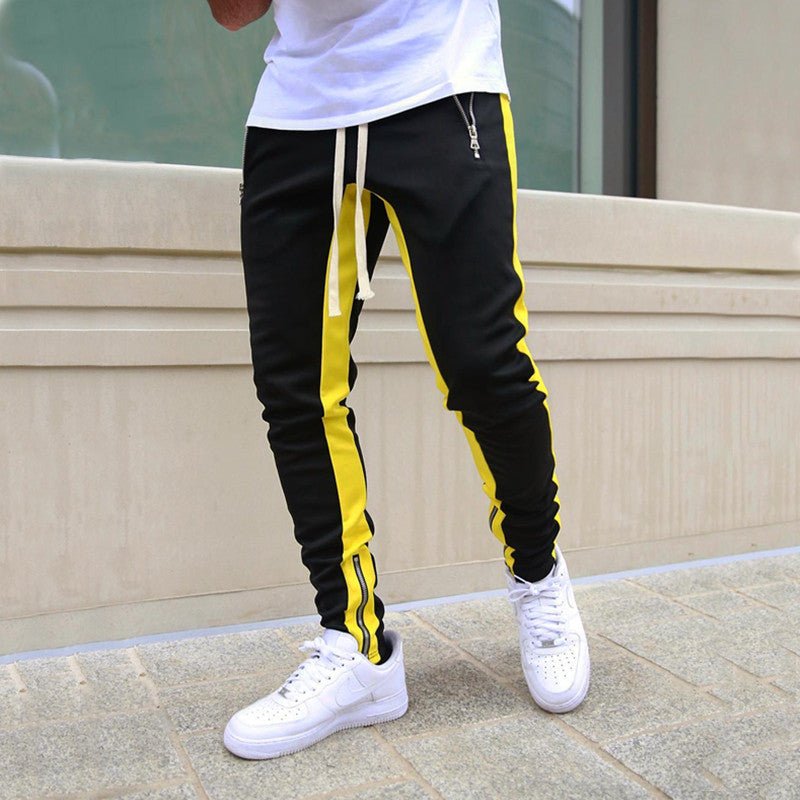 Men's Gym Slim Tapered Sweatpants - Flashfy