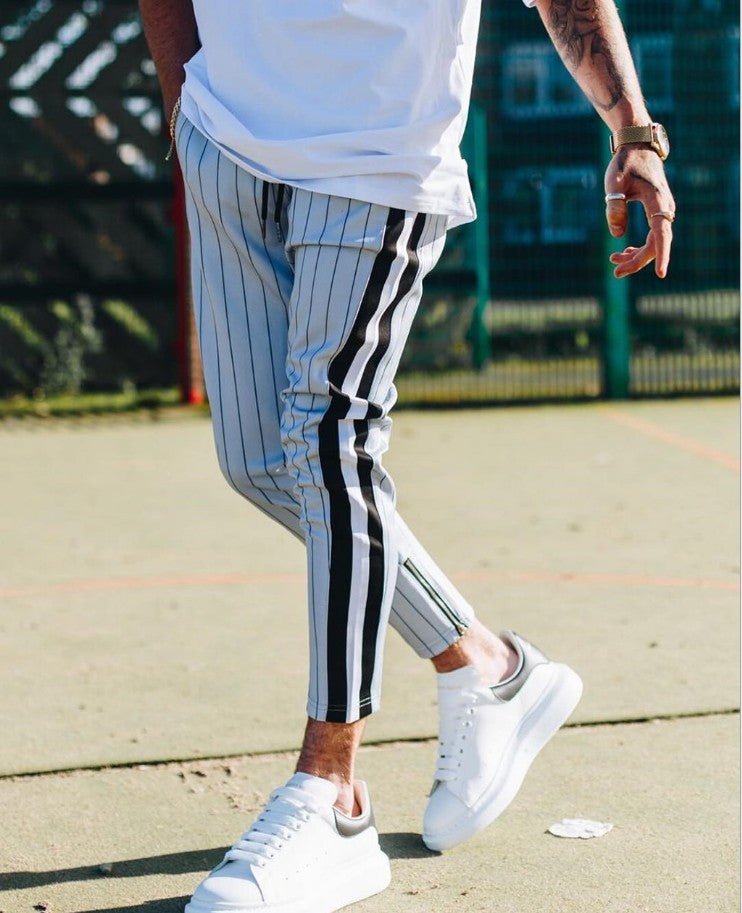Men's Gym Slim Tapered Sweatpants - Flashfy