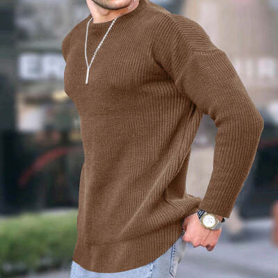 Men's Latest Euro-American Knit Shirt - Flashfy