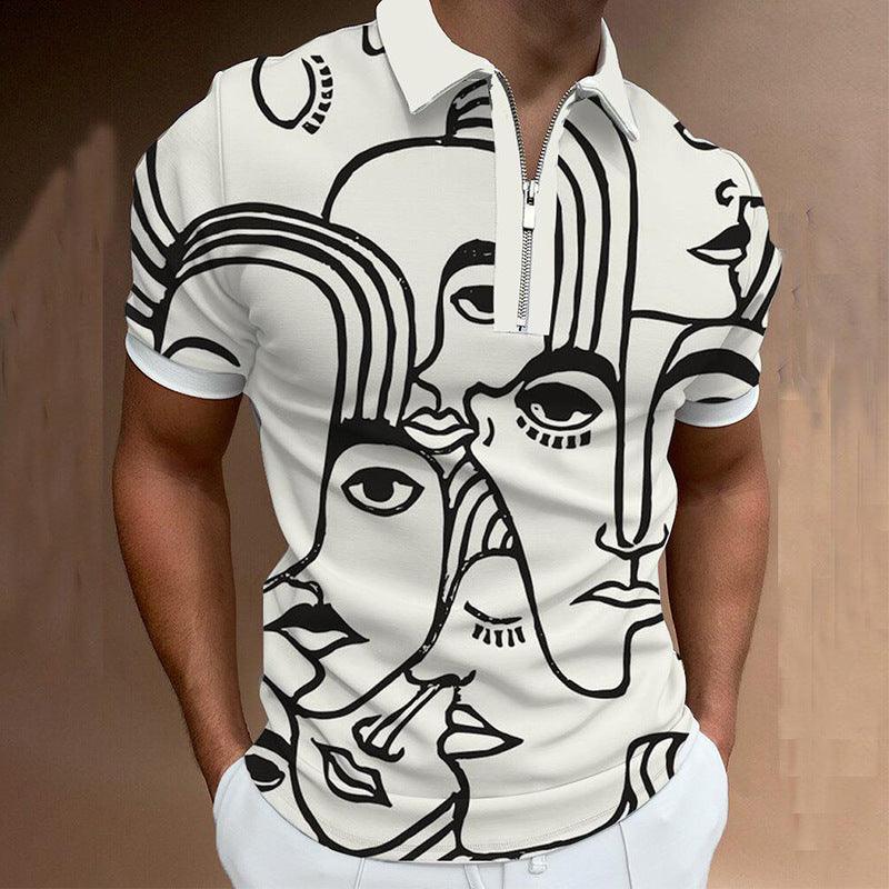 Men's Polo Shirt Men Short-Sleeved - Flashfy