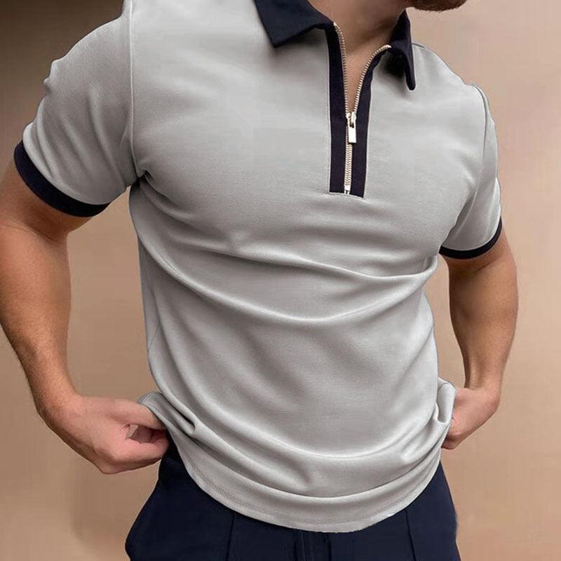 Men's Polo Shirt Men Short-Sleeved - Flashfy