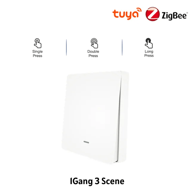 New Tuya Zigbee Smart Switch Push Button Controller - Flashfy