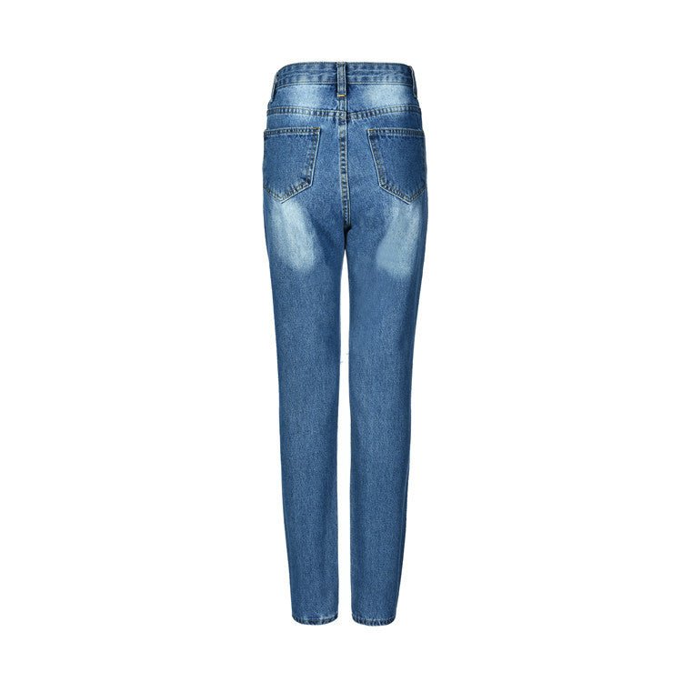 Personality Ripped Jeans for Women - Flashfy