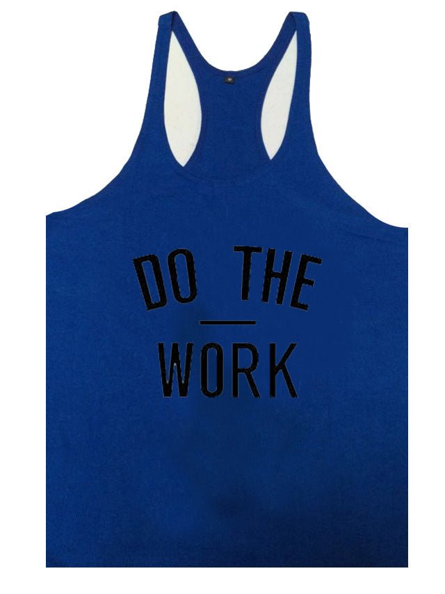 Sleeveless bodybuilding tank - Flashfy