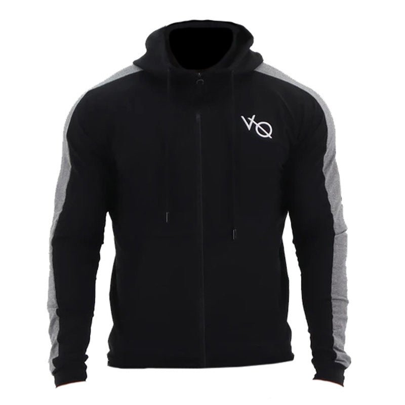 Winter Color Matching Sports Sweater Men's Jacket - Flashfy