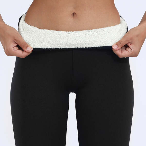 Women's Thick Cashmere Winter Fitness Pants - Flashfy