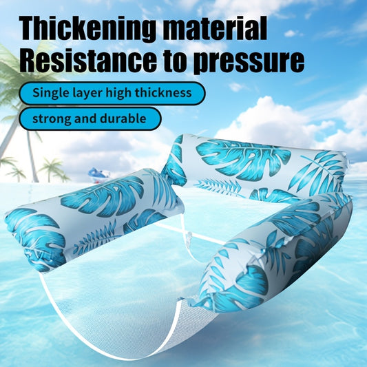 Flashfy inflatable pool hammock floating on water
