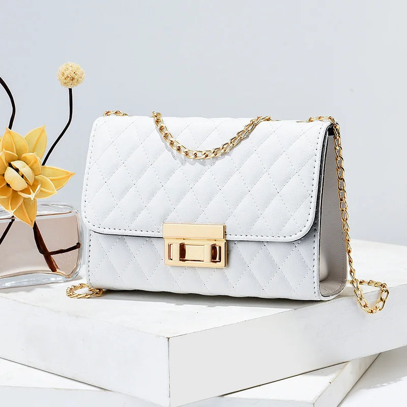 Luxury Vintage Mini Square Crossbody Handbag