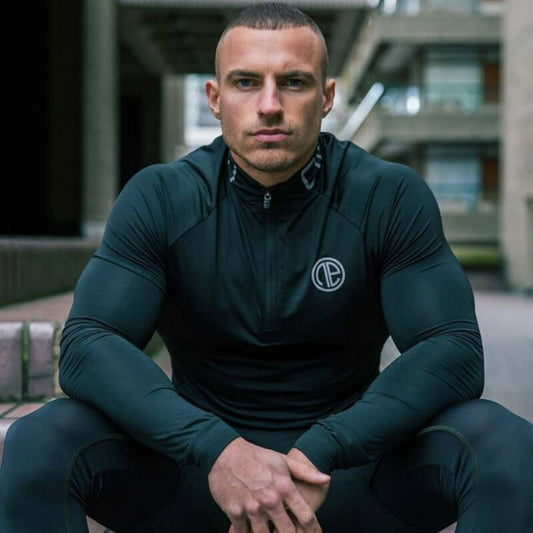 3-Piece Long-Sleeved Tight-Fitting Sportswear - Flashfy