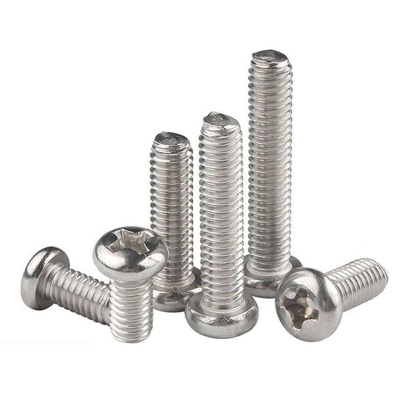 Cross Recessed PM Pan Round Head Screws - Flashfy