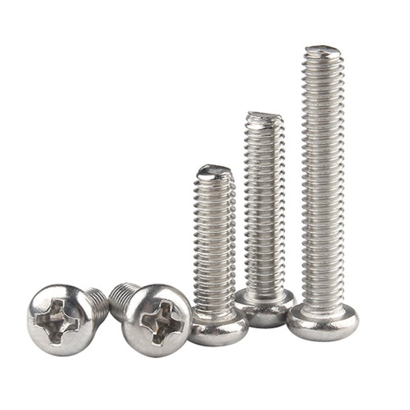 Cross Recessed PM Pan Round Head Screws - Flashfy