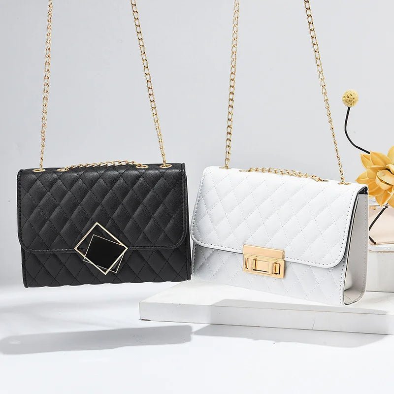Luxury Vintage Mini Square Crossbody Handbag - Flashfy
