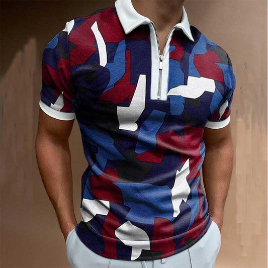 Men's Polo Shirt Men Short-Sleeved - Flashfy