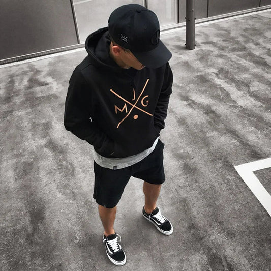 Muscle Bro Autumn Fitness Hoodie - Flashfy