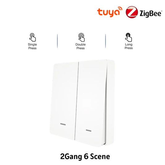 New Tuya Zigbee Smart Switch Push Button Controller - Flashfy