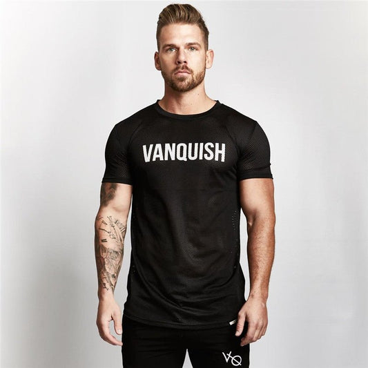 Quick-drying short-sleeved workout clothes - Flashfy