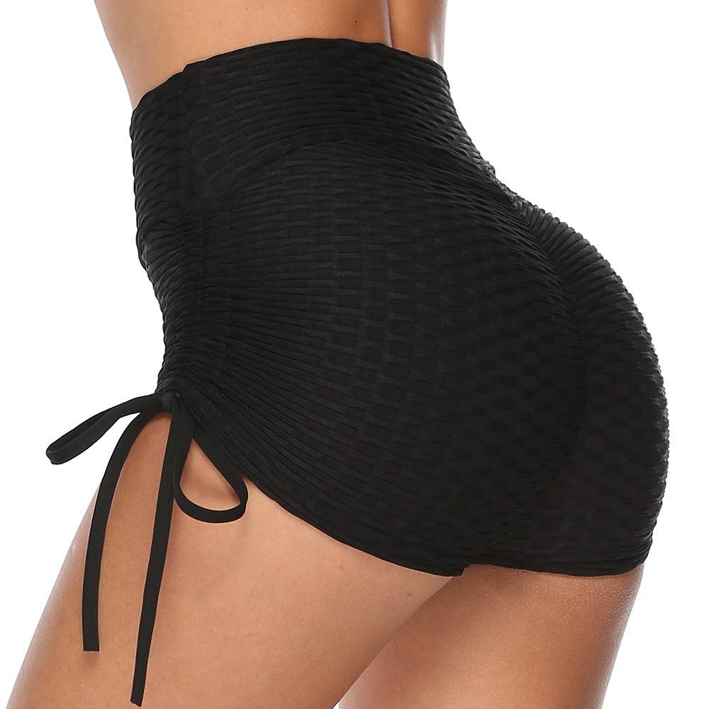 SlimFit Yoga & Gym Drawstring Shorts - Flashfy