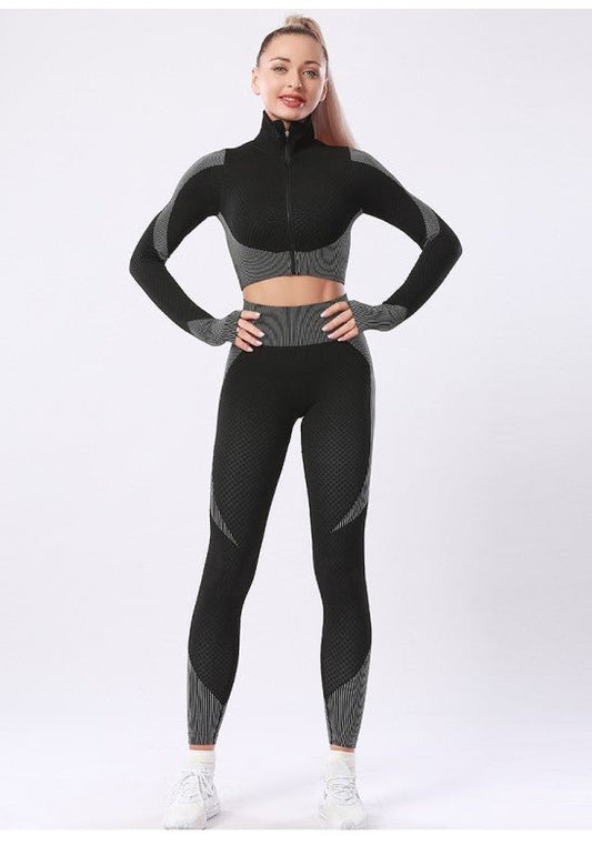 Women 2-Piece Gym Set - Flashfy